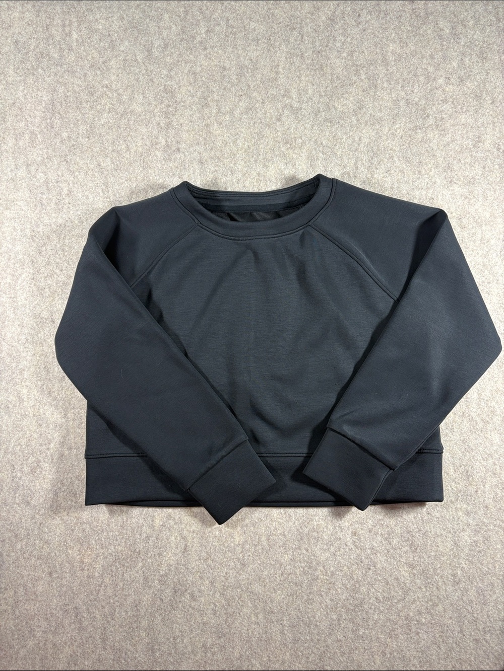 All in Motion Girls Everyday Black Crewneck Sweatshirt size 6/7